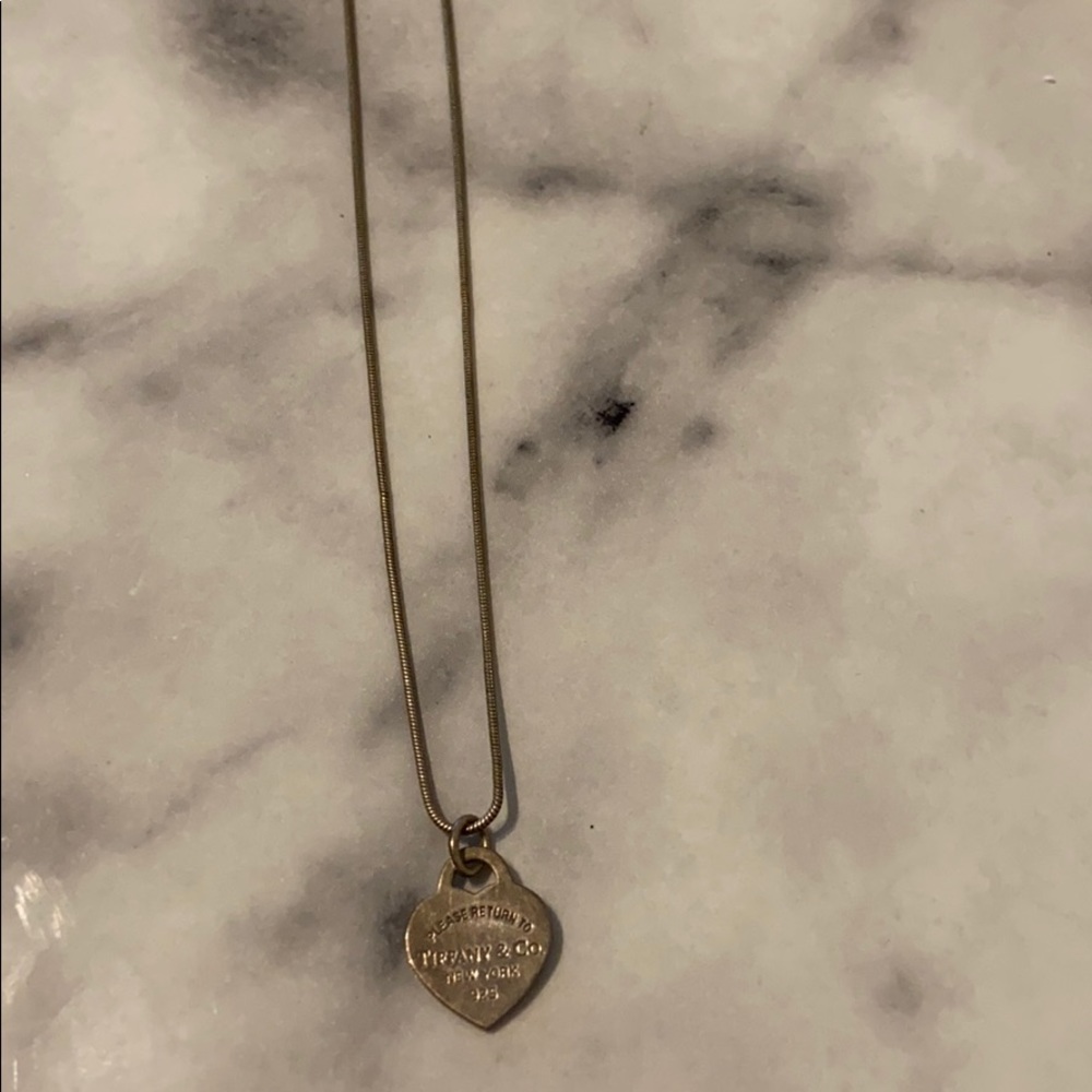 Tiffany and Co Heart Necklace